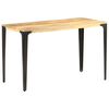 vidaXL Dining Table 47.2"x23.6"x29.9" Solid Mango Wood