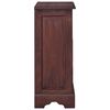 vidaXL Chest Of Drawer Classic Brown Solid Mahogany Wood Medium