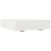 vidaXL Garden Planter White Solid pinewood Large Sturdy Garden Planter