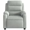 vidaXL Massage Recliner Chair Light gray