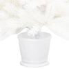 vidaXL Christmas Tree White Polyethylene, Plastic Small Christmas Tree