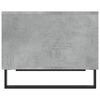 vidaXL Coffee Table Concrete Grey Engineered Wood, Iron Medium