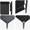 vidaXL Outdoor Furniture Anthracite 31.50 x 31.50 x 27.95 in Steel