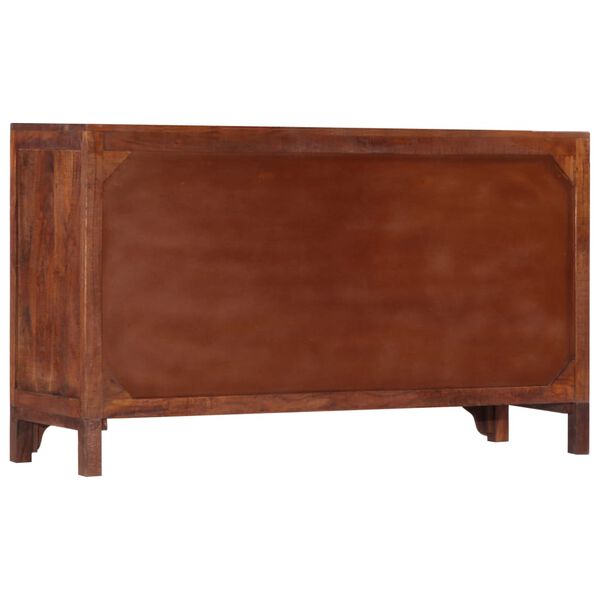 vidaXL Sideboard Brown Solid Acacia Wood Large Sideboard Rectangular