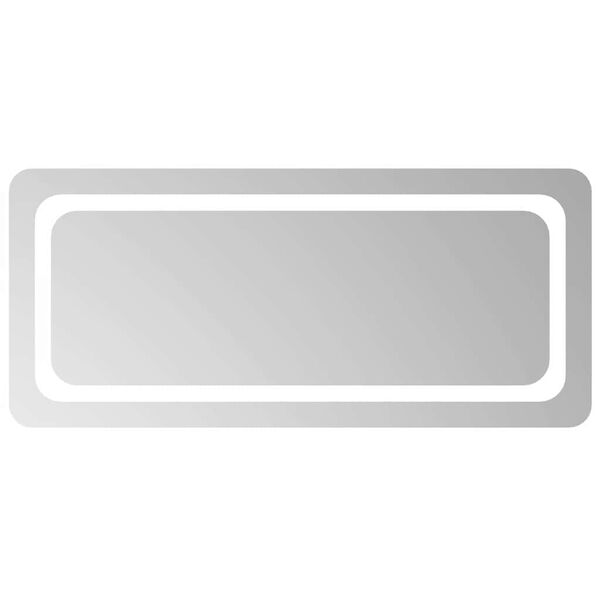 vidaXL LED Bathroom Mirror 35.4"x15.7"