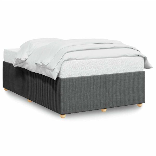 vidaXL Bed Frame Dark Gray