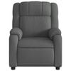 vidaXL Electric Massage Recliner Chair Dark gray