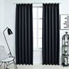 vidaXL Blackout Curtains with Hooks 2 pcs Anthracite 55.1x68.9"