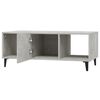 vidaXL Coffee Table Concrete Grey Engineered Wood Coffee Table