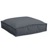 vidaXL Pallet Cushion for suitable for Seat 4 pcs Anthracite 40 x 40 x 8 cm