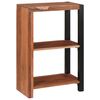 vidaXL Bookshelf Brown 50 x 30 x 75 cm Solid Acacia wood