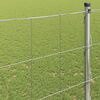 vidaXL Field Fence Silver 82.02 x 4.92 ft Galvanised steel