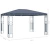 vidaXL Gazebo Anthracite Steel frame 157.5 x 118.1 in
