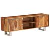 vidaXL TV Cabinet Honey Solid Acacia wood 47.2 in long TV Cabinet