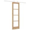 vidaXL Sliding Door ORKDAL Natural 24.02 x 78.15 in