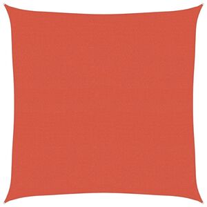 vidaXL Sunshade Sail 1.75 oz/ft² Terracotta 23.0x23.0' HDPE