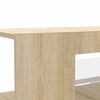vidaXL TV Cabinet Sonoma oak Engineered wood Medium TV Cabinet