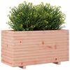 vidaXL Garden Planter Douglas Wood Natural Solid Douglas Wood Large