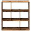 vidaXL Room Divider Bookcase Old wood Engineered wood Medium