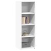 vidaXL Highboard White Engineered wood Medium Highboard Rectangular
