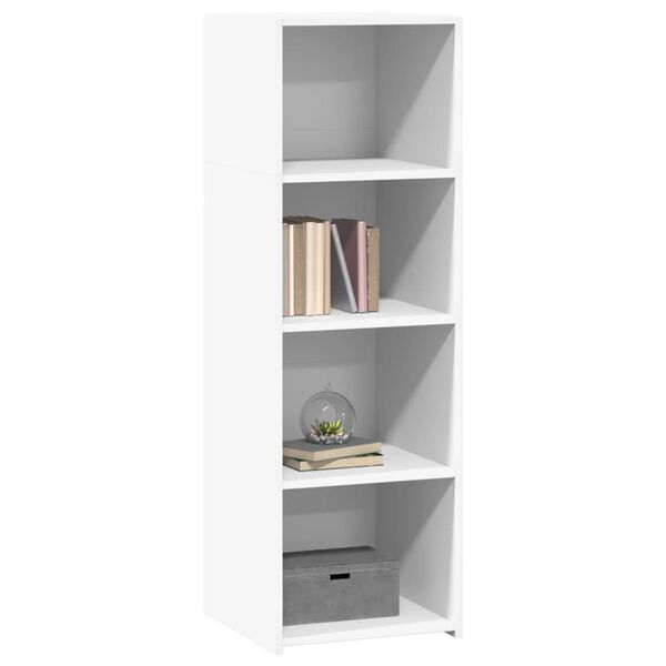 vidaXL Highboard White Engineered wood Medium Highboard Rectangular