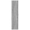 vidaXL Highboard Gray Sonoma 11.8"x16.7"x72.8" Engineered Wood