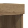 vidaXL TV Wall Cabinet Artisan oak 23.62 x 11.81 x 15.75 in