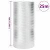 vidaXL Radiator Heat Reflector Silver 82.02 x 3.28 ft Polyethylene
