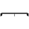 vidaXL Monitor Stand Black 39.4x10.6x3.9" Engineered Wood
