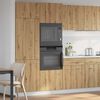 vidaXL Microwave Cabinet Artisan oak Engineered wood Microwave Cabinet
