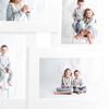 vidaXL Photo Frame White MDF, Polystyrene 4 x 6 in for each photo