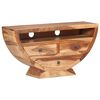 vidaXL TV Stand 39.4"x11.8"x20.5" Solid Wood Acacia