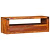 vidaXL Wall-mounted TV Cabinet Multicolor Acacia solid wood, Engineered wood