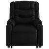vidaXL Electric Stand Up Massage Recliner Chair Black