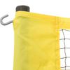 vidaXL Volleyball Net Yellow and Black 324"x96.1" PE Fabric