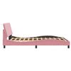 vidaXL Bed Frame Pink