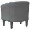 vidaXL Tub Chair Dark Grey