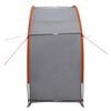 vidaXL Bike Storage Tent with Roof Grey and Orange 210 x 90 x 174 cm