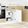 vidaXL Kitchen Base Cabinet Sonoma oak Engineered wood