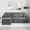 vidaXL Sofa Dark Grey