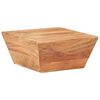 vidaXL Coffee Table Natural acacia wood Solid acacia wood Medium Durable