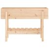 vidaXL Patio Raised Bed  101x30 x 27.2 " Solid Wood Pine