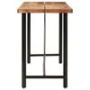 vidaXL Bar Table Natural wood Solid Acacia wood Large Durable