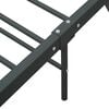 vidaXL Bed Frame Grey Metal Super King Tough Bed Frame Rectangular