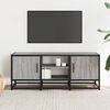 vidaXL TV Cabinet Grey Sonoma Engineered Wood 39.4 x 13.8 x 16.1 in