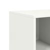 vidaXL Sideboard White Cold-rolled steel Medium Rollable Sideboard