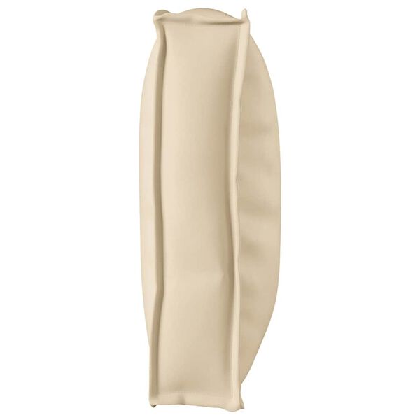 vidaXL Cushion Beige 47.24 x 23.62 x 4.72 in Oxford Fabric