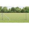 vidaXL Fence Post Silver 82.02 x 1.97 ft (0.75 x 0.75 in mesh) Steel