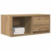 vidaXL TV Cabinet Artisan Oak Engineered Wood Compact TV Cabinet