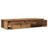 vidaXL Wall Shelf Old wood Engineered wood Medium Wall Shelf